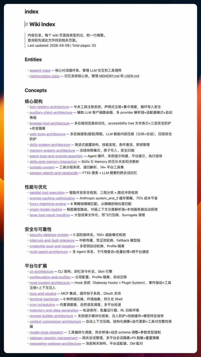 LLM Wiki · 给知识留下出处作品画面